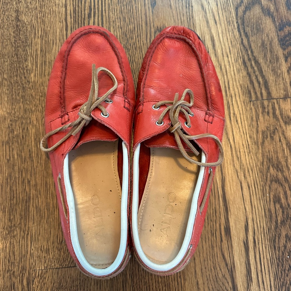 Men’s Aldo slip ons.